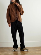 Folk - Puzzle Fleece Jacket - Brown