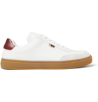 Paul Smith - Earl Suede-Trimmed Leather Sneakers - Men - White