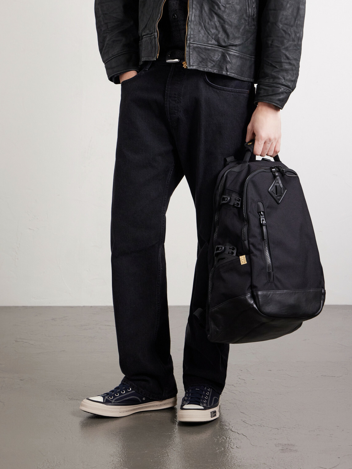 Visvim - Leather-Trimmed CORDURA® Backpack Visvim