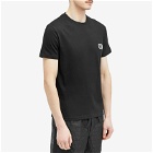 Valentino Men's Embroidered V Logo T-Shirt in Black