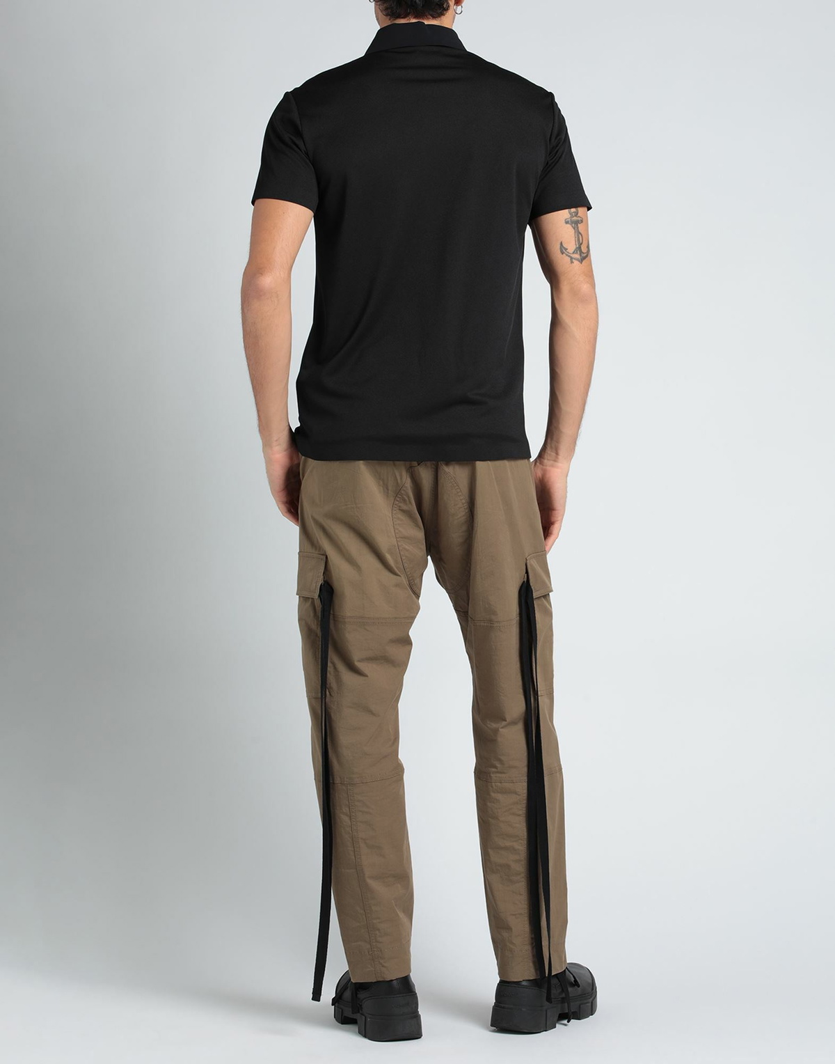 Peuterey Mens Polo shirt in Black