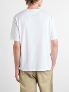 Studio Nicholson - Bric Oversized Cotton-Jersey T-Shirt - White