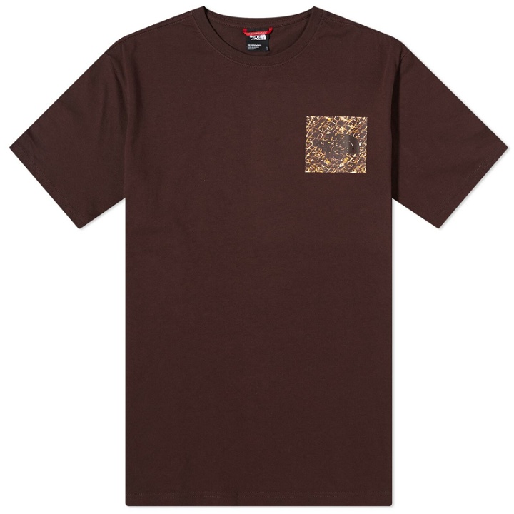 Photo: The North Face Men's Fine T-Shirt in Coal Brown