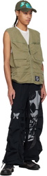 Perks and Mini Khaki Waxing Crescent Reversible Vest