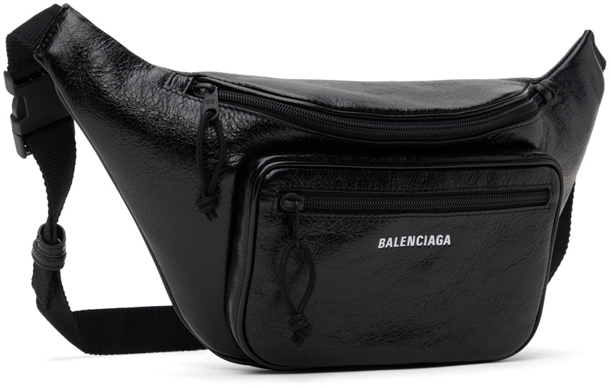 バッグ Balenciaga explorer belt bag Men's Explorer Beltpack in Black | Balenciaga US