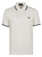 FRED PERRY - Logo Piquet Cotton Polo Shirt