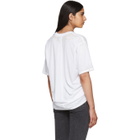 Baja East White Burn Out T-Shirt