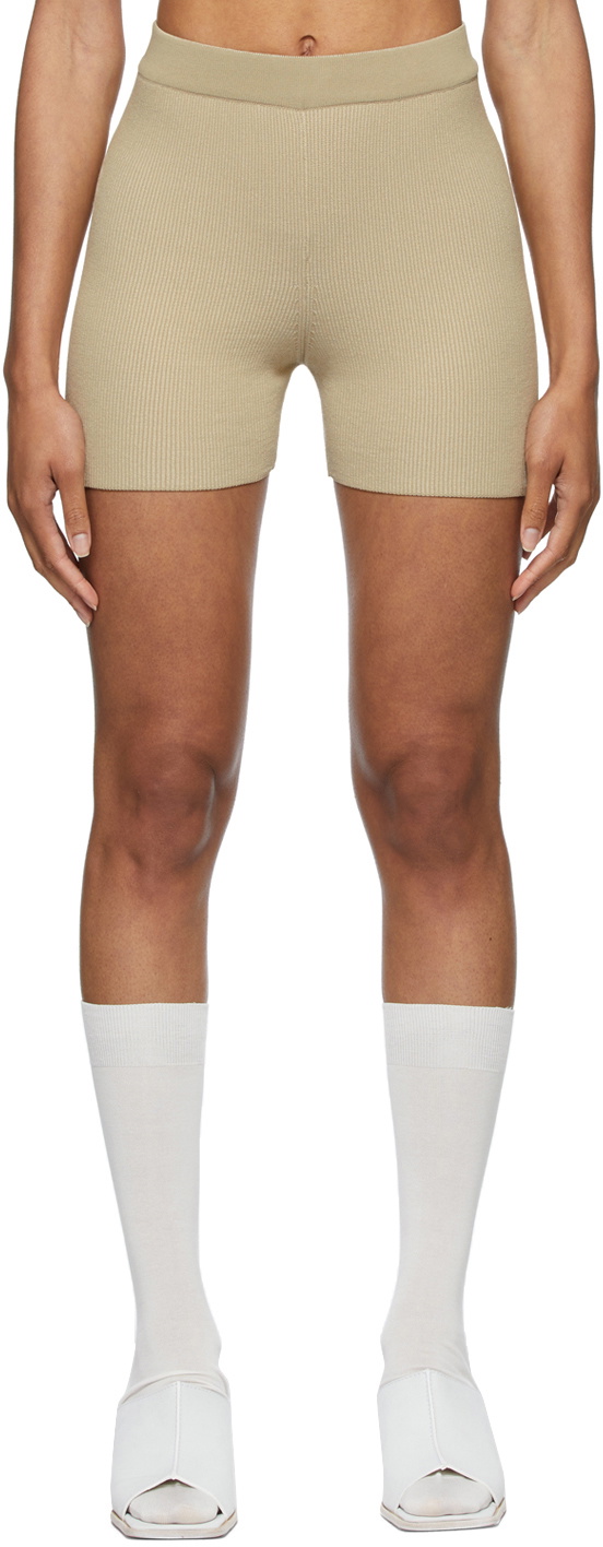 Jacquemus Beige La Montagne 'Le Short Arancia' Shorts Jacquemus