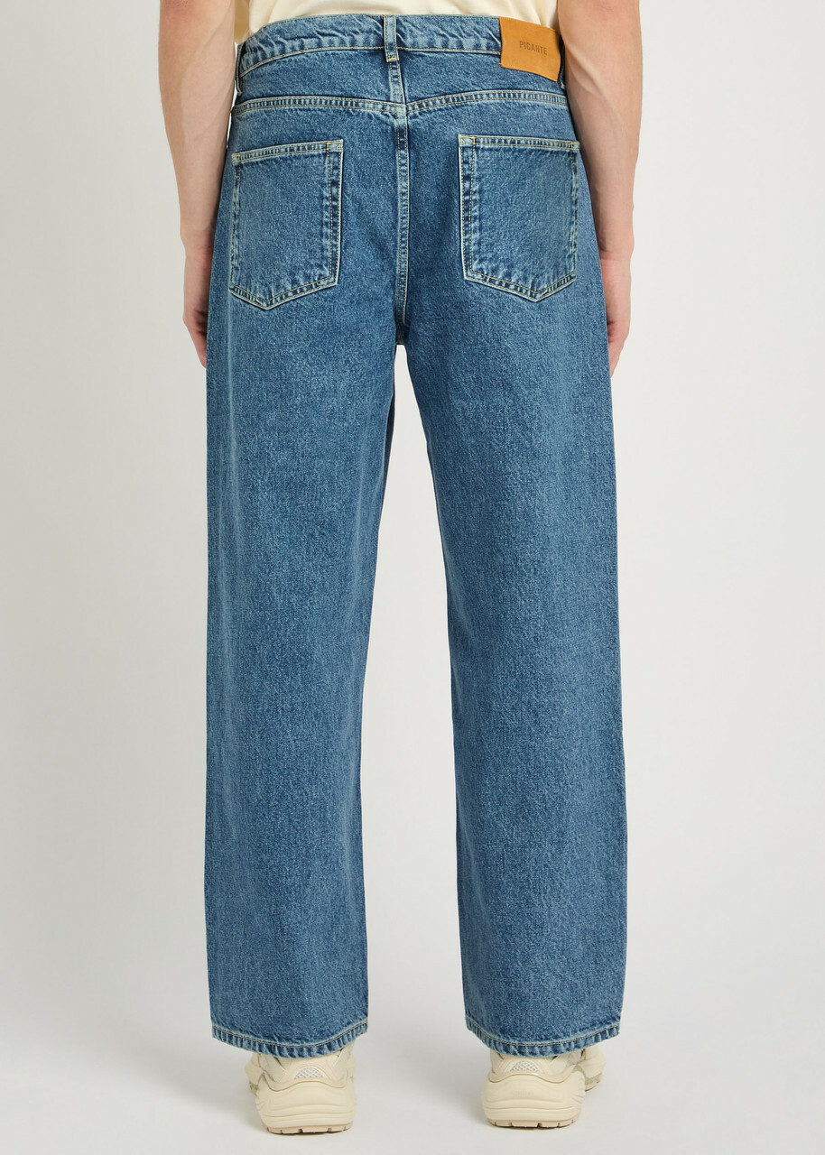 Picante V308 Relaxed Straight-leg Jeans Blue