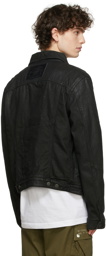 Diesel Black Padded Denim Jacket