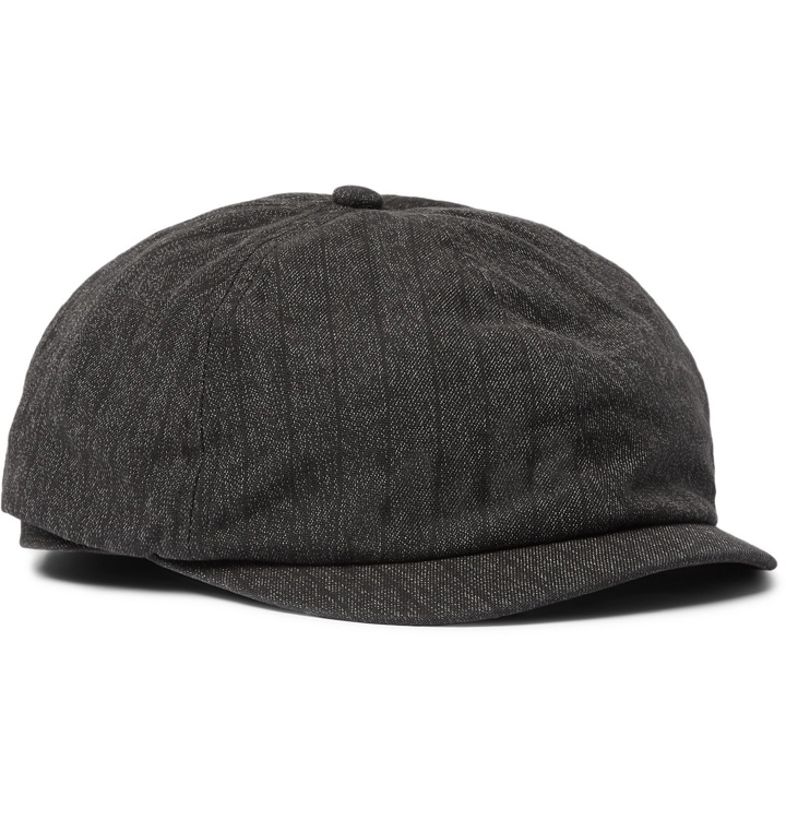 Photo: RRL - Cotton Flat Cap - Black