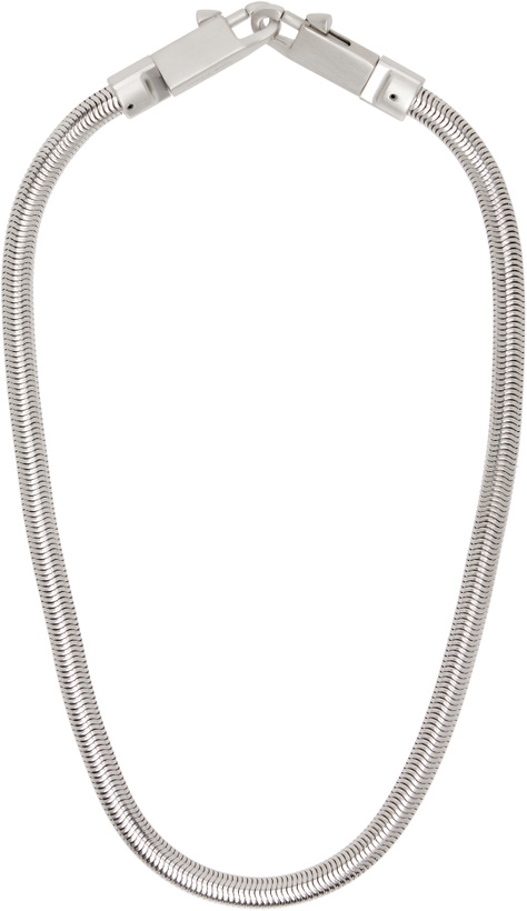 Photo: Rick Owens Silver Concordians Snake Keychain