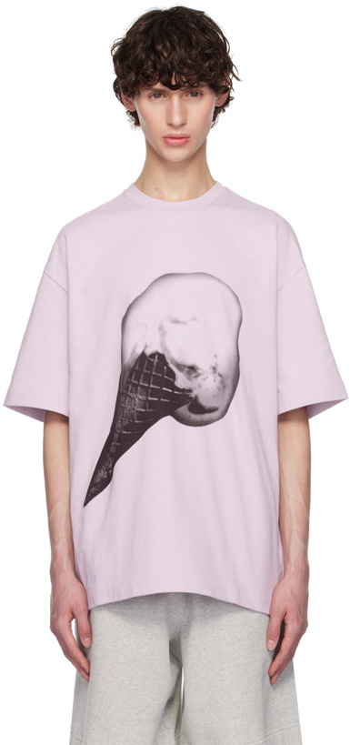 Photo: Jil Sander Pink Printed T-Shirt