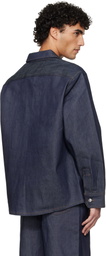 A.P.C. Navy Japanese Denim Jacket