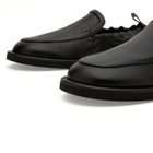 Studio Nicholson Men's Donovan Leather Elastic Back Loafer in Black