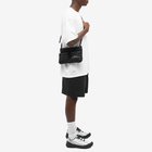 F/CE. Men's CANVAS SACOCHE in Black