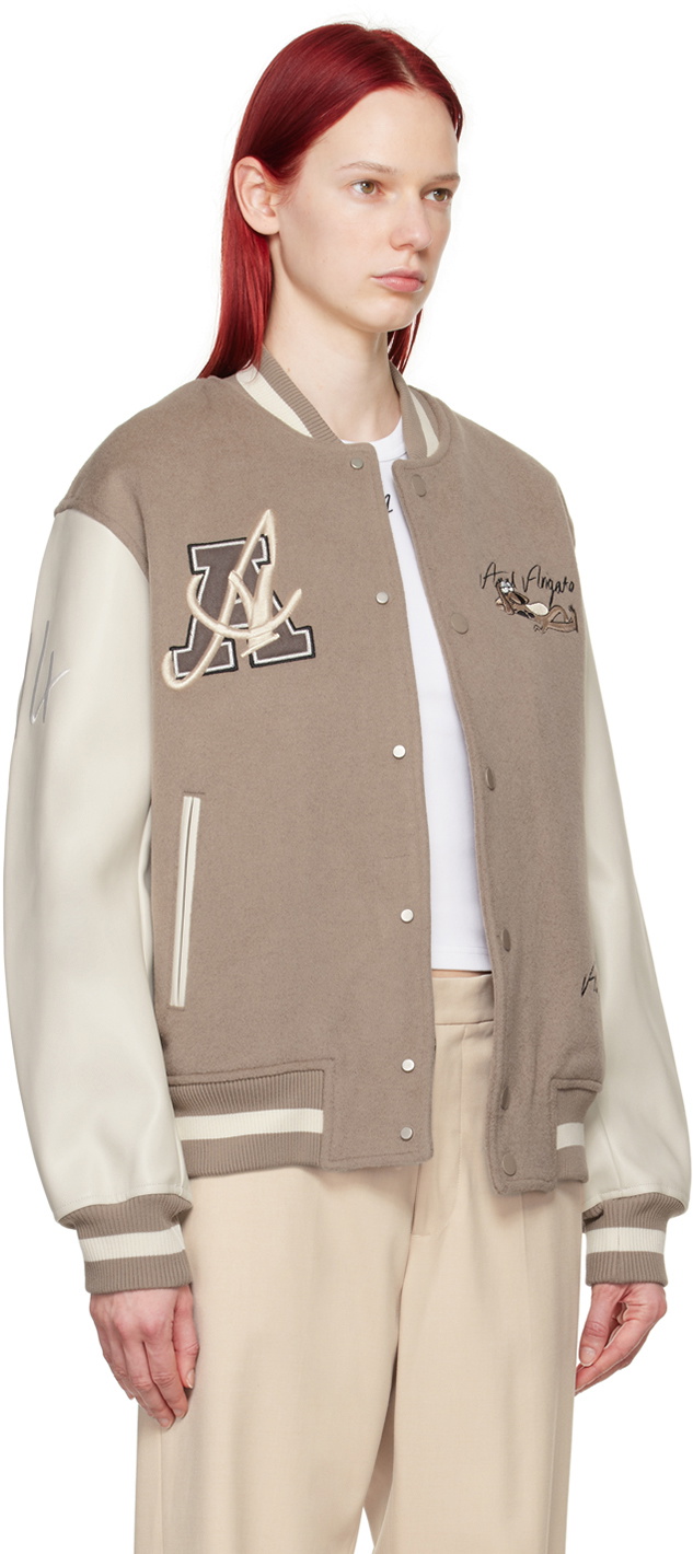 Axel Arigato Brown Wes Bomber Jacket