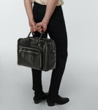 Saint Laurent - 24H Weekender leather travel bag