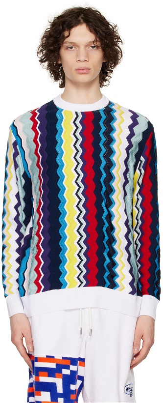 Photo: Missoni Multicolor Chevron Sweater