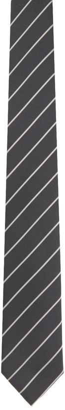 Photo: Boss Grey Silk Tie