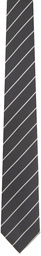 Boss Grey Silk Tie