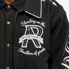 Represent Men's Cherub Wool Varsity Jacket in Jet Black