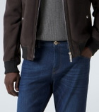 Eleventy Mid-rise slim jeans