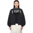 Satoshi Nakamoto Black Bone Crewneck Sweatshirt