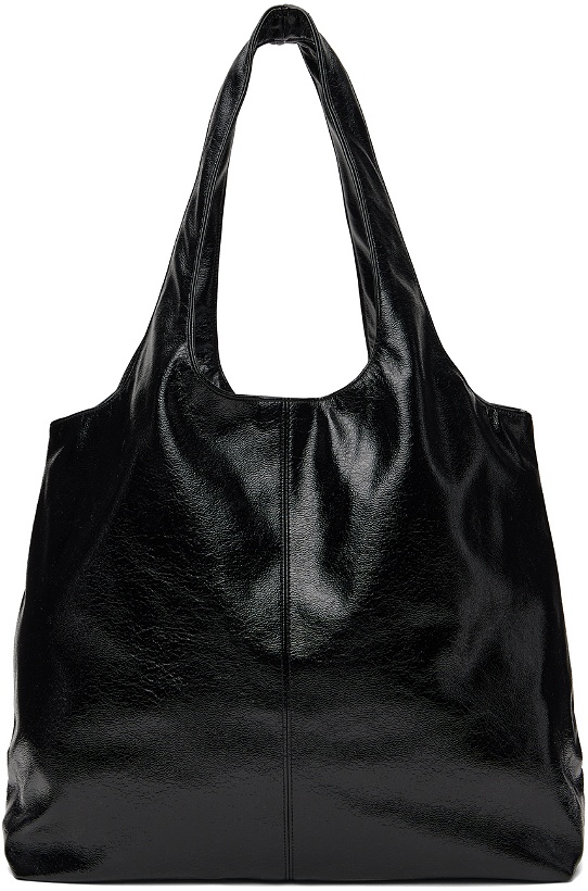 Photo: Anna Sui SSENSE Exclusive Black Faux-Leather Tote