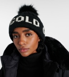 Goldbergh Hodd logo ribbed-knit beanie