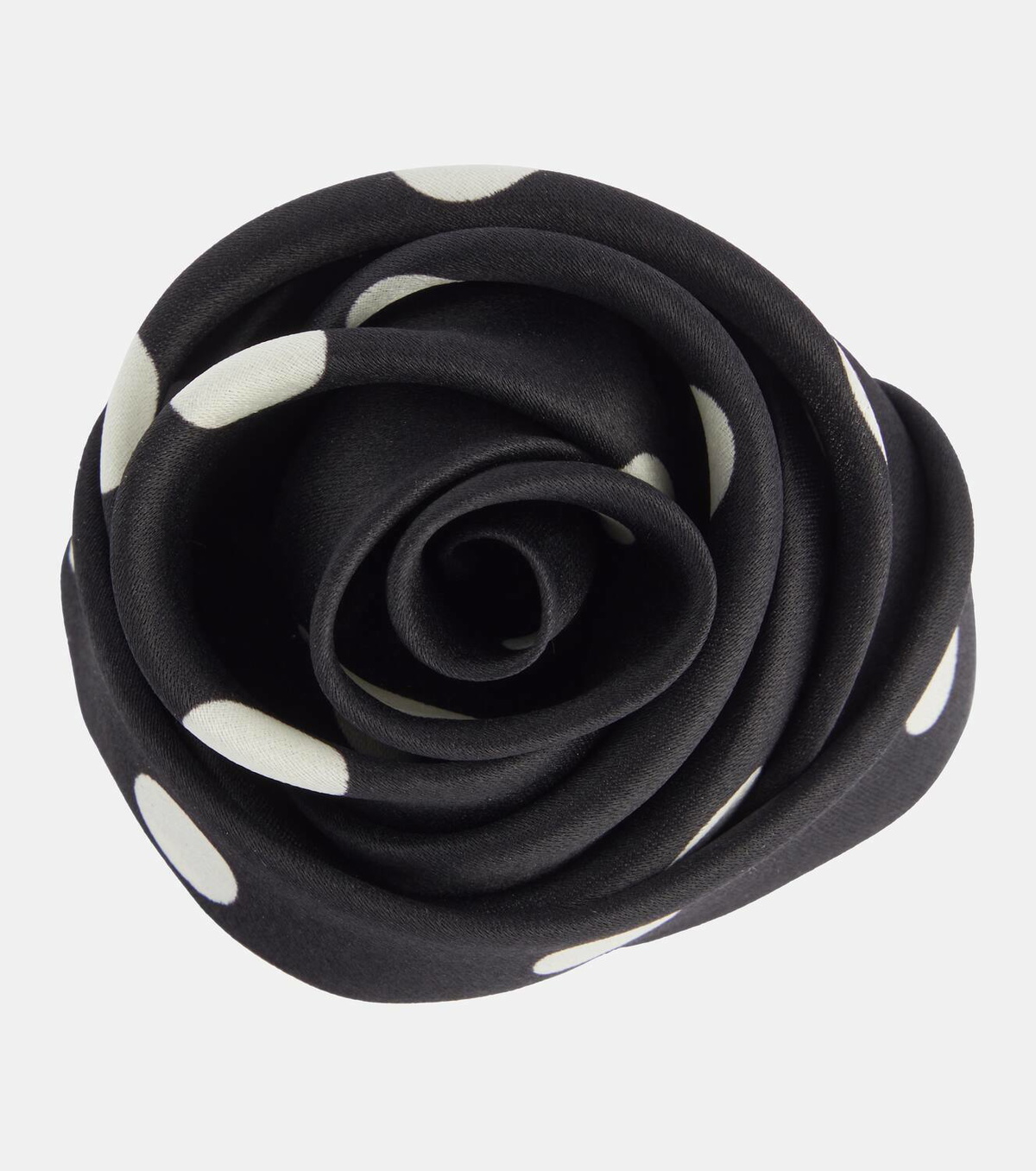 ROSE ORGANZA BROOCH BEIGE