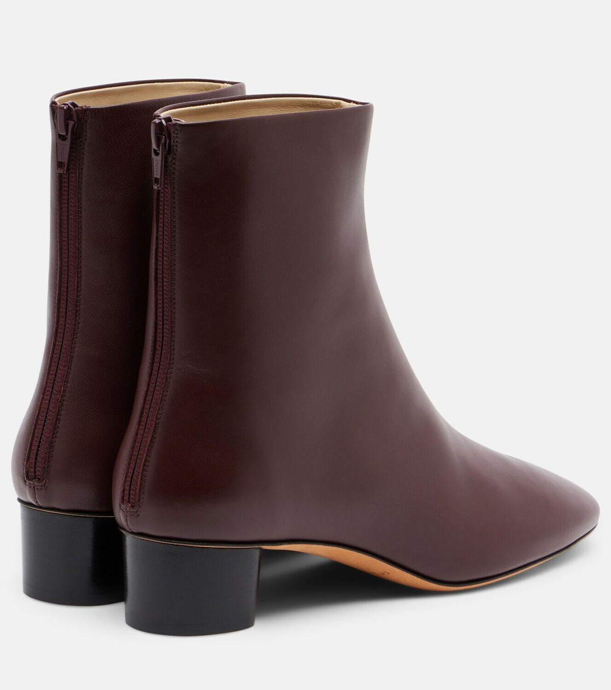 Le Monde Béryl Carole leather ankle boots