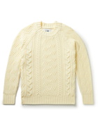 NN07 - Cooper Cable-Knit Wool Sweater - Neutrals