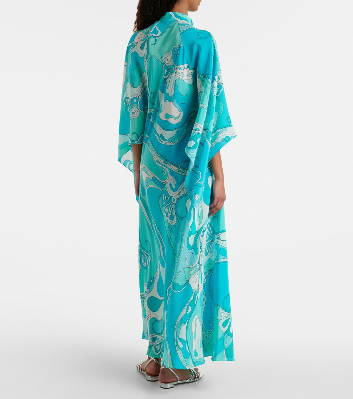 Pucci Orchidee silk kaftan
