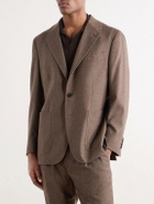 Rubinacci - Virgin Wool-Flannel Suit Jacket - Brown