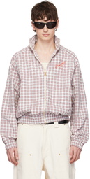 WILLY CHAVARRIA White & Red Ruff Rider Track Jacket