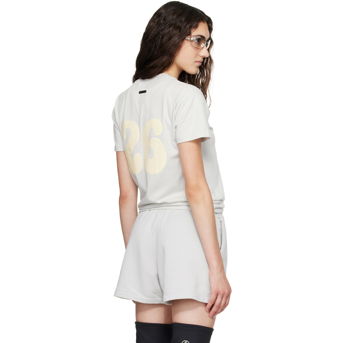 Fear of God ESSENTIALS Gray Classic Fit T-shirt