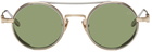 Akoni Gold Eris Sunglasses