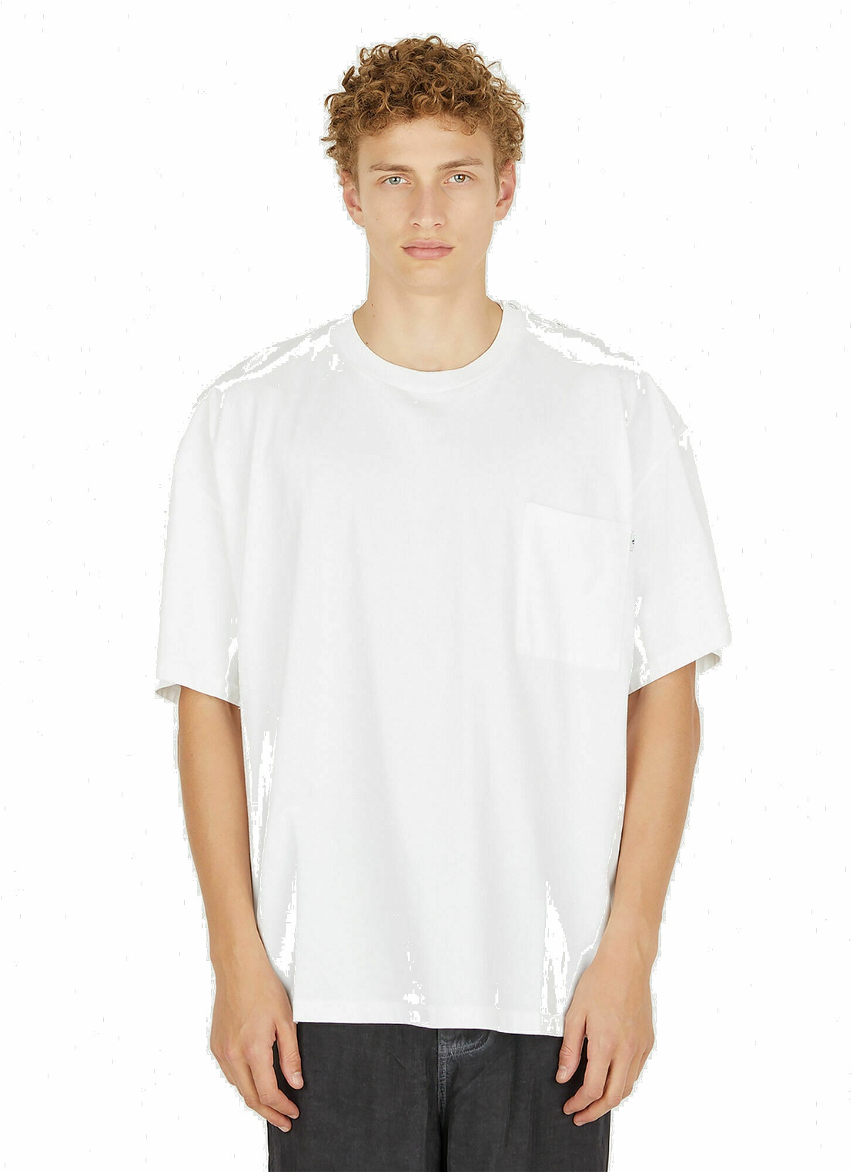 Photo: Snap-Stud T-Shirt in White