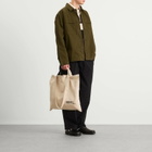 MHL by Margaret Howell Men's Logo Tote Bag in Ecru 