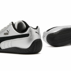 Puma Speedcat Metallic Sneaker in Silver/Black