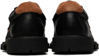 FFFPOSTALSERVICE Black & Brown Banner Lace-Up Derbys