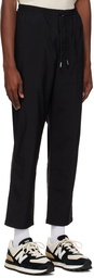 Maison Kitsuné Black City Trousers