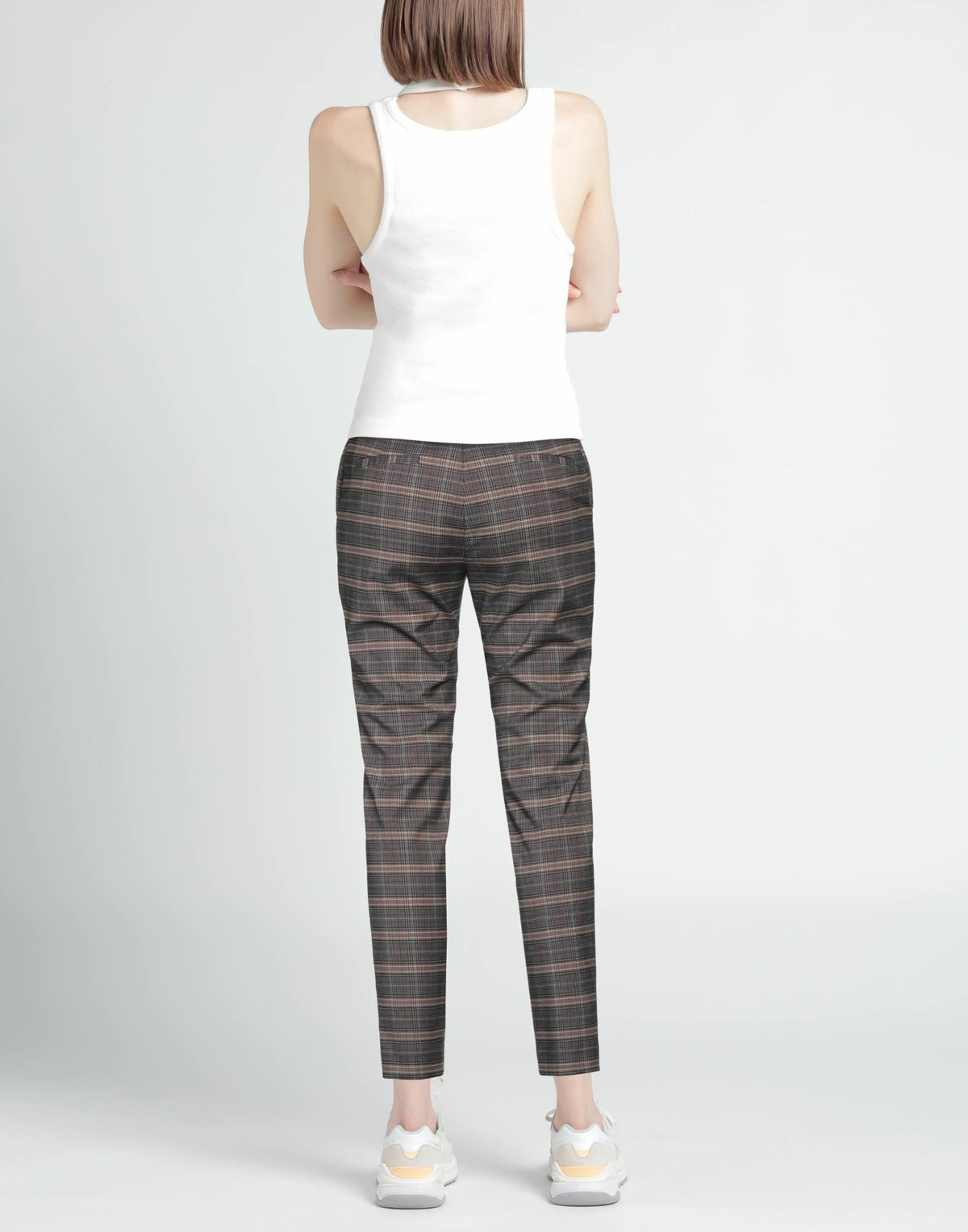 Manila Grace Womens Pants Mauve