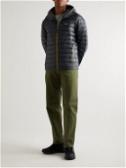 Patagonia - Quilted DWR-Coated Recycled Ripstop Down Hooded Jacket - Blue