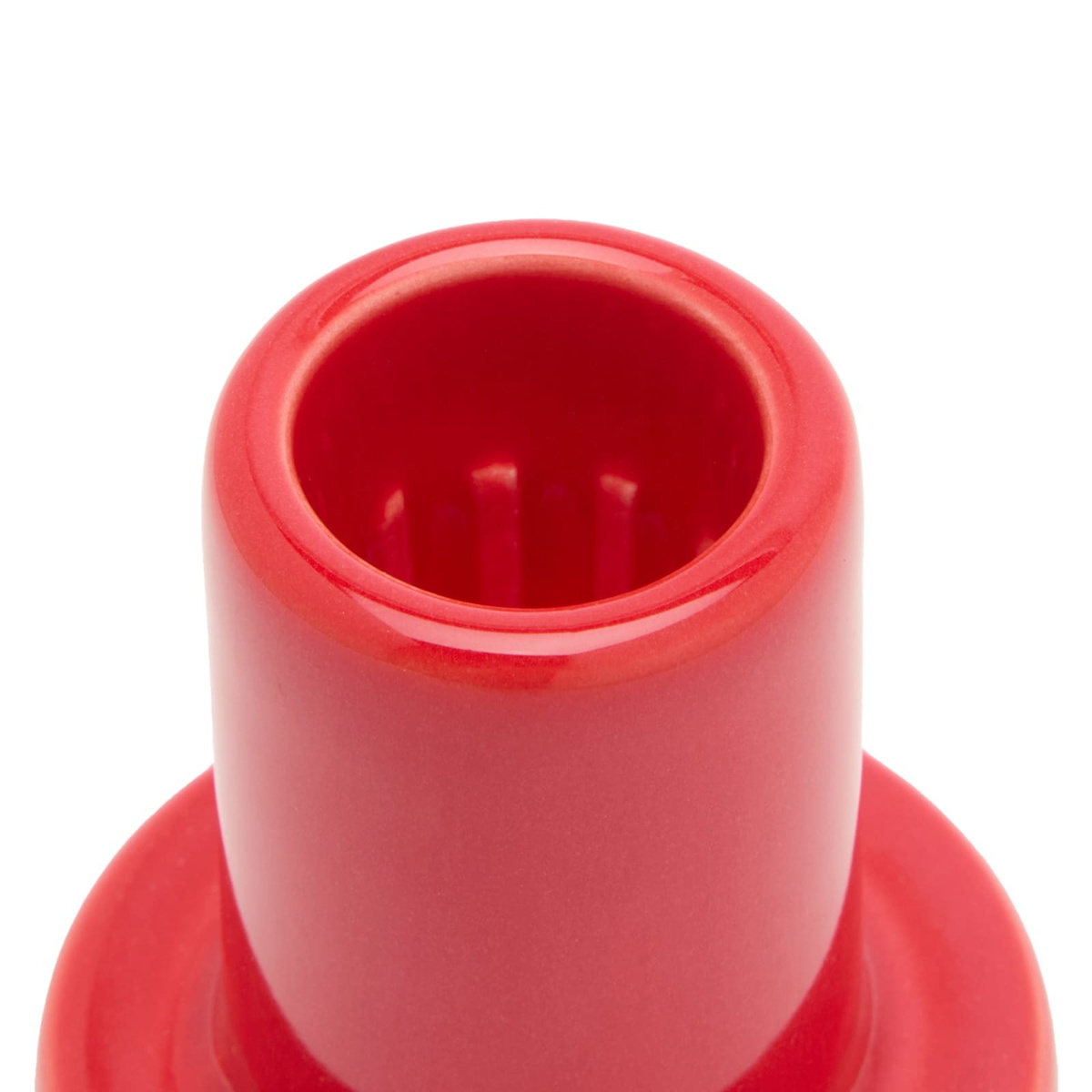 HAY Tube Candleholder - Small in Red 