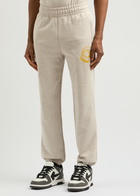 Billionaire Boys Club Helmet Logo-print Cotton Sweatpants Grey