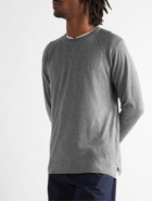 Officine Générale - Nate Cotton and Lyocell-Blend Sweater - Gray