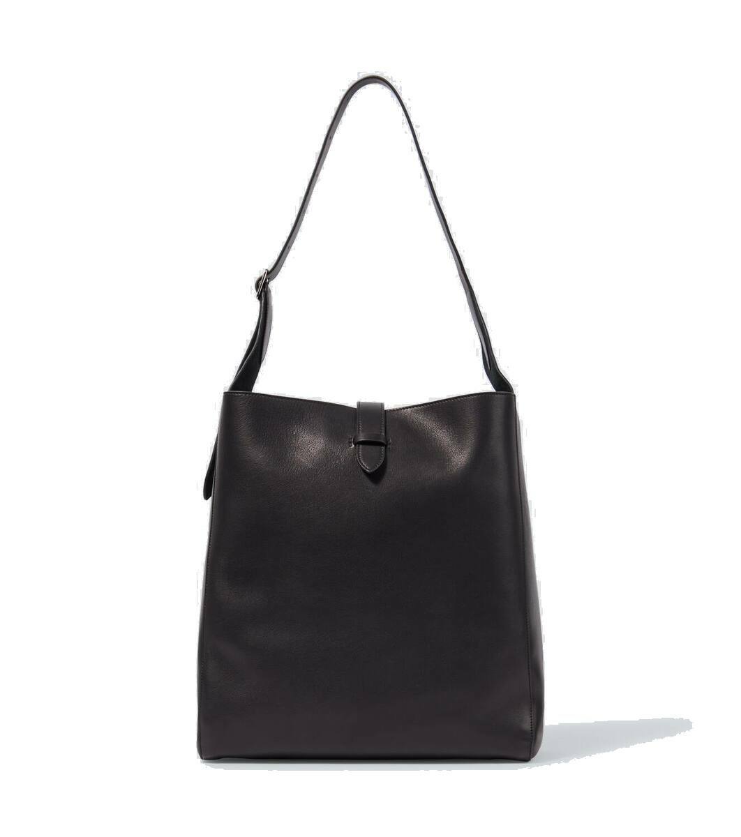 24AW new/The Row エディスレザートート Bag Black Large N/S Park レザー製トートバッグ ブラック – The Row