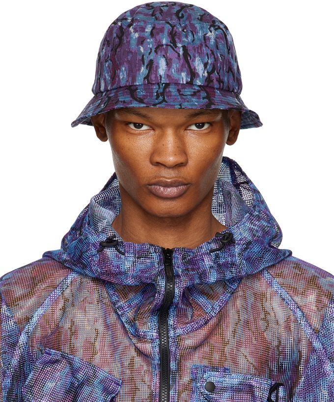 Photo: South2 West8 Blue Camouflage Bucket Hat